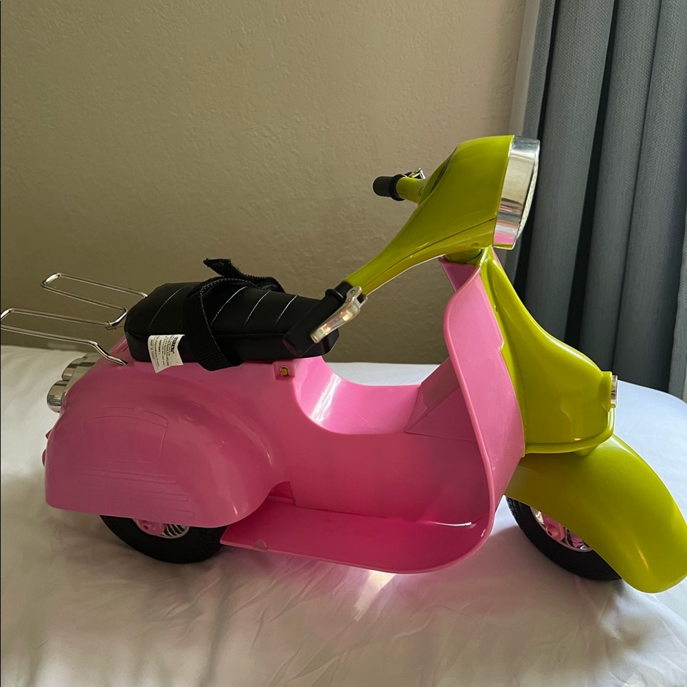 American girl doll moped